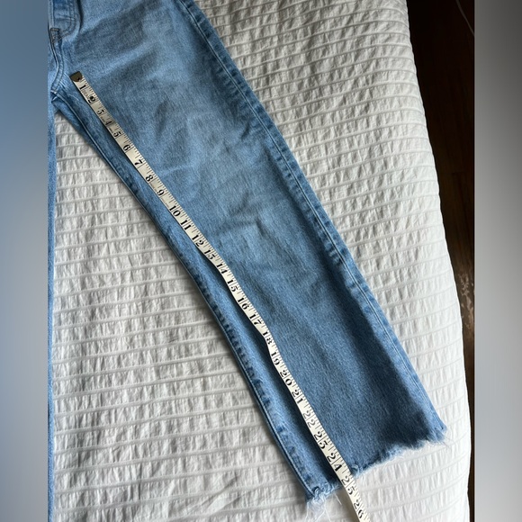 Levi’s Wedgie Cropped Straight Leg Jeans - Size 27 Length 25 - Picture 7 of 7